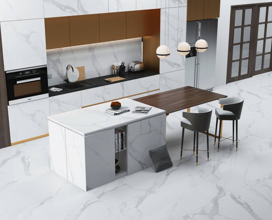 Large Slab, Carrara tiles,LXA918003