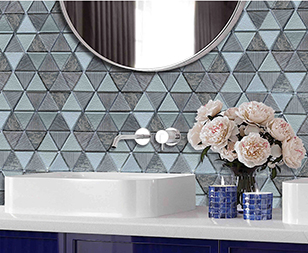 CM103 Glass mosaic