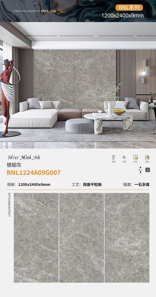 1200*2400*9  Sintered slab Glossy 2