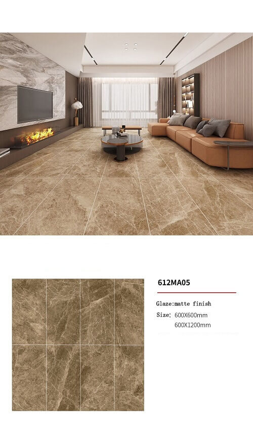 600*600 600*1200 Rustic tiles