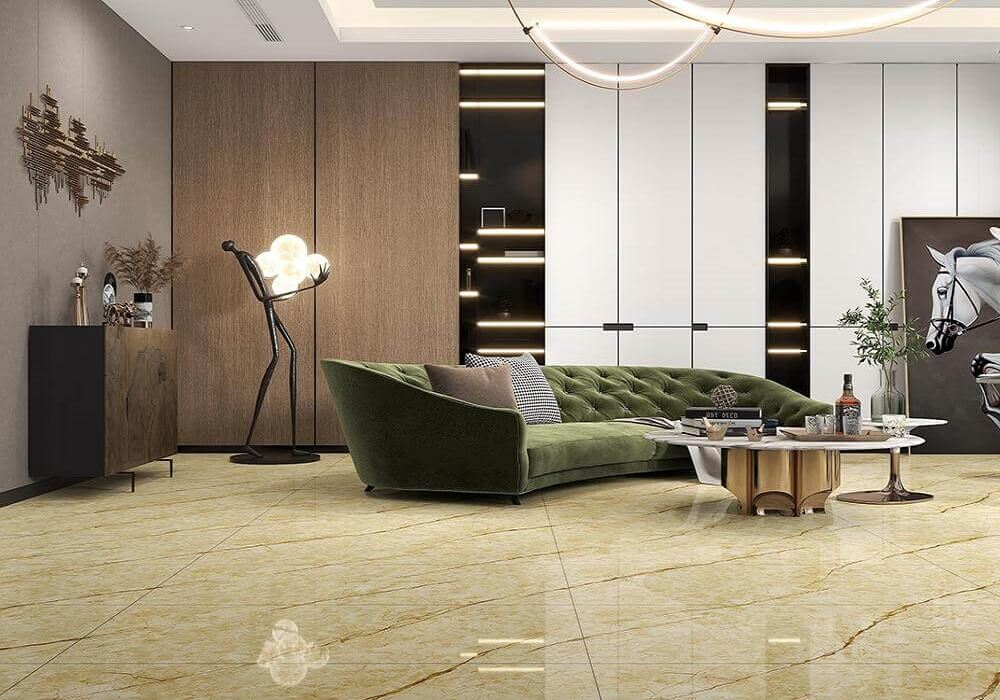 Luxury Stone Tiles with Gold Plating 999K