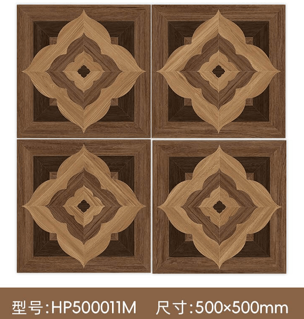 500*500 wooden tiles