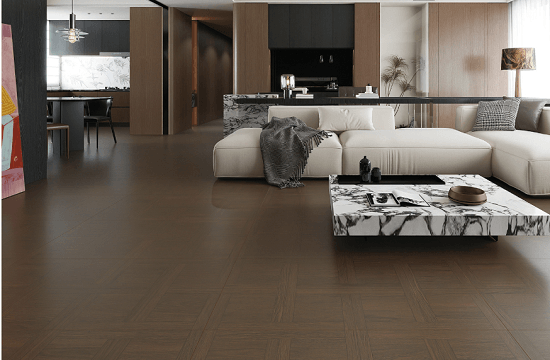 600*1200mm TEXTURED WOOD TILE HX